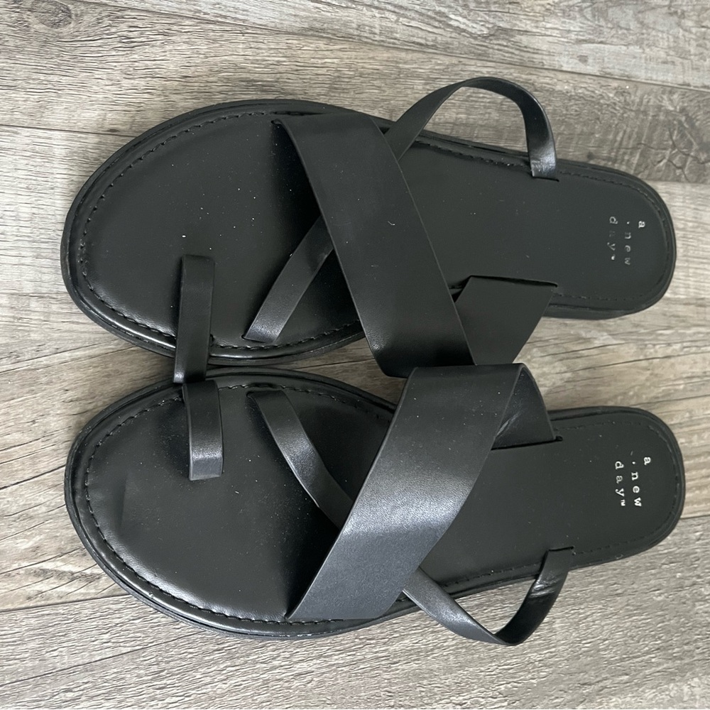 Target Black Sandals